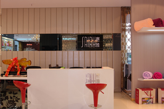 賽雅家紡終端門店展示(一)