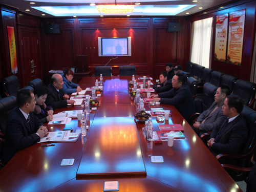 湖北省赤壁市市長江斌拜訪盛宇集團