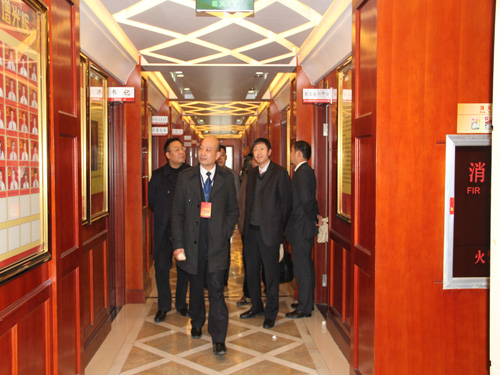 湖北省赤壁市市長江斌拜訪盛宇集團