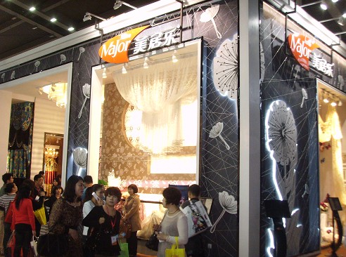 西樵優秀家紡產品亮相深圳展