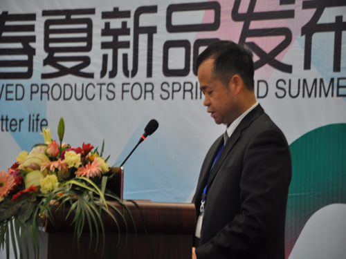 柏琳家紡2012春夏新品發(fā)布會(huì)召開
