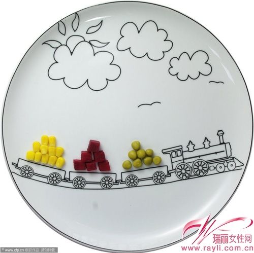 超有趣卡通餐盤哄孩子吃飯不再是噩夢