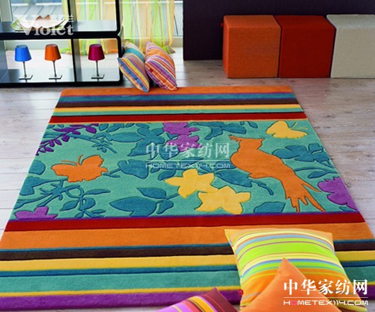 紫羅蘭解讀地毯里的大學問