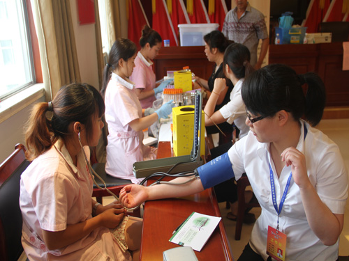 盛宇集團開展健康體檢活動