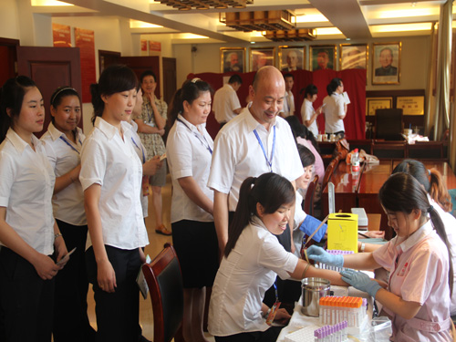 盛宇集團開展健康體檢活動