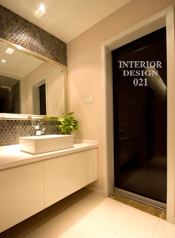 木刻花朵裝飾墻溫馨的荷風雅室