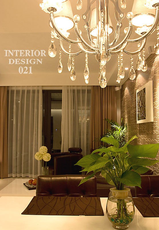 木刻花朵裝飾墻溫馨的荷風雅室