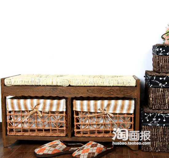 美觀實用39款儲物收納凳欣賞(2)