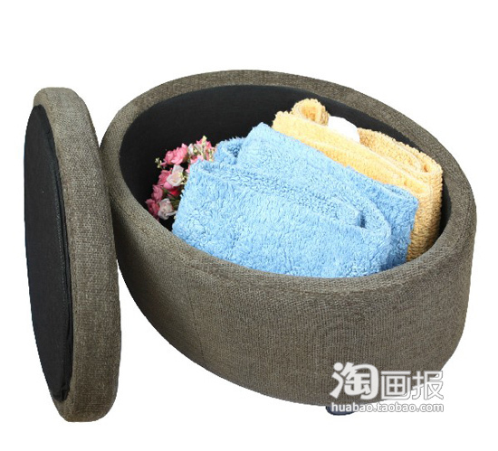 美觀實(shí)用39款儲(chǔ)物收納凳欣賞(3)