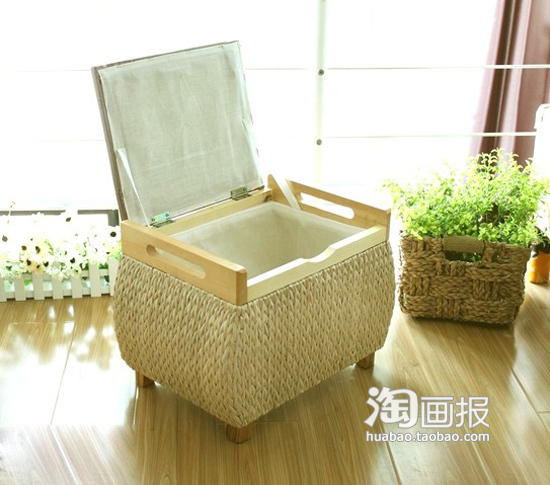 美觀實(shí)用39款儲(chǔ)物收納凳欣賞(3)