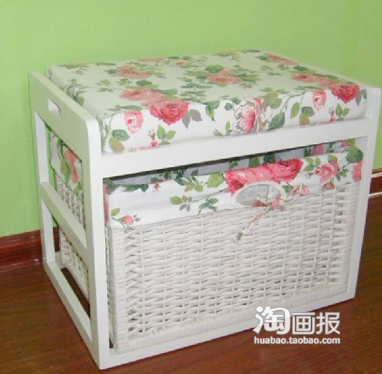 美觀實(shí)用39款儲(chǔ)物收納凳欣賞(3)