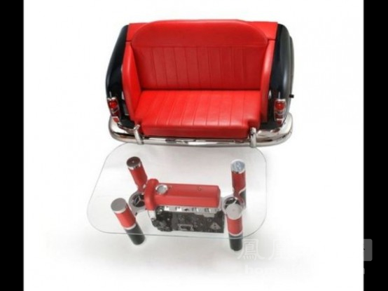 引擎顫動(dòng)名車造型的沙發(fā)套裝(下)