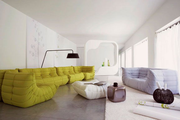 法國Togo泡棉沙發座椅