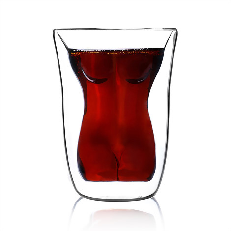 創意美女杯玻璃杯