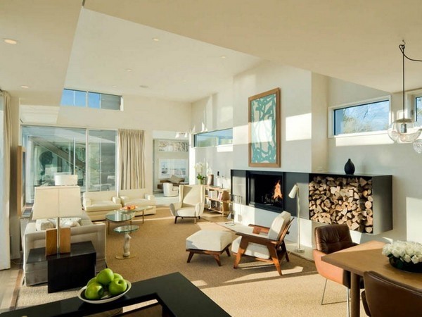 美國東漢普頓“C”型現代住宅