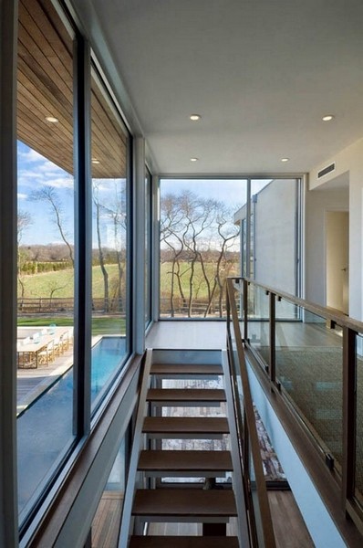 美國東漢普頓“C”型現代住宅