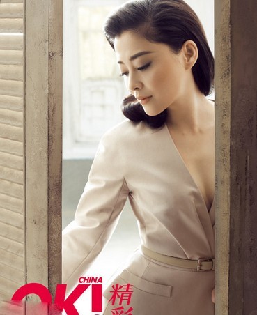 梅婷登雜志封面大片 造型復古