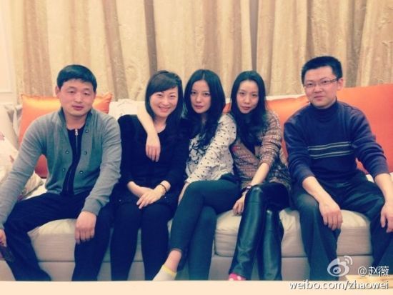 趙薇生日群星祝福林心如抱小四月