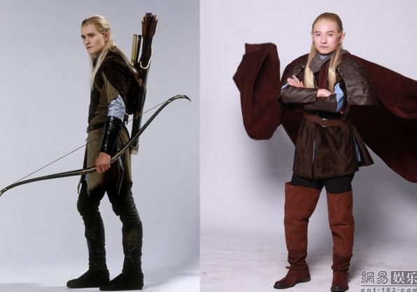 維嘉扮精靈王子謝娜成舞姬