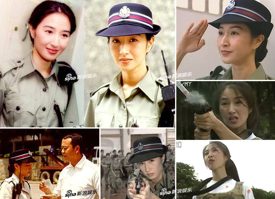 關詠荷佘詩曼盤點港劇女警角色