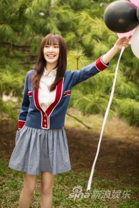 張儷清新寫真如鄰家少女