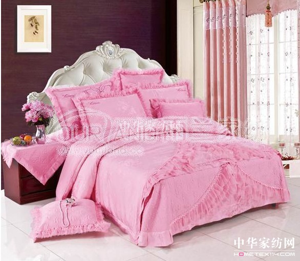雨蘭“倩語千尋”床品 唯美而浪漫的夢