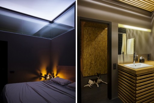 年輕夫婦頗具動感的現代公寓設計