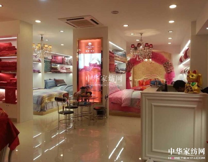 海聆夢家紡溫州加盟店盛裝開業(yè)