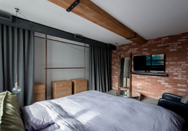 倫敦輕工業(yè)風公寓改造(二)