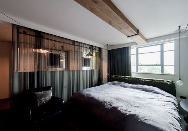 倫敦輕工業(yè)風公寓改造(二)