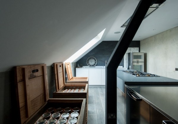 倫敦輕工業(yè)風公寓改造(二)