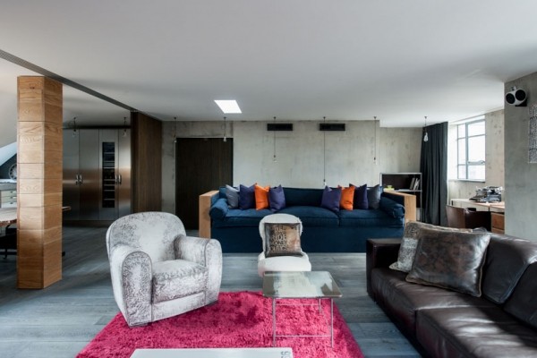 倫敦輕工業(yè)風(fēng)公寓改造(三)