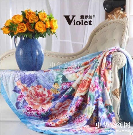 紫羅蘭家紡,把春色搬進家里