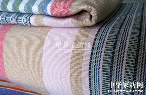 長沙:粗布制的納涼家紡走俏今夏
