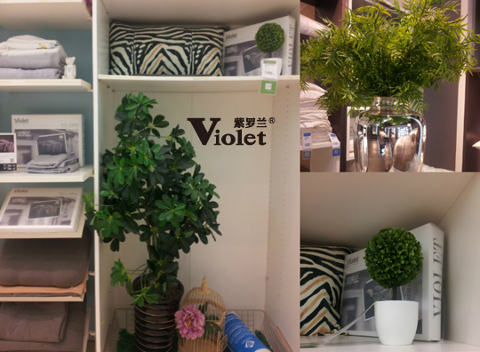 紫羅蘭2015春夏新品訂貨會:別具一格的生機森活