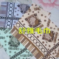 純棉印花毛巾