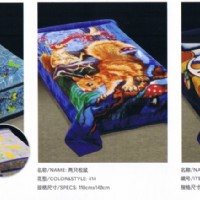 平網(wǎng)珊瑚絨兒童毯