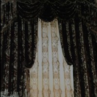 寬幅經(jīng)編窗簾布