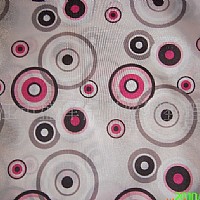 420D牛津大圓點印花布